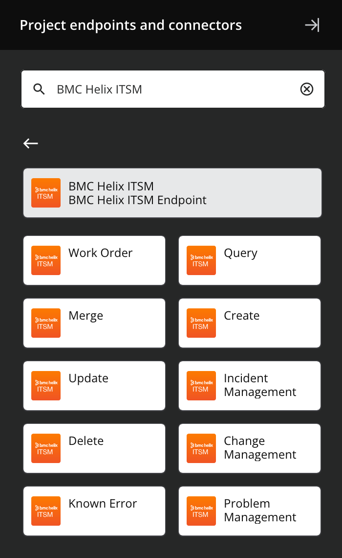 BMC Helix ITSM activity types