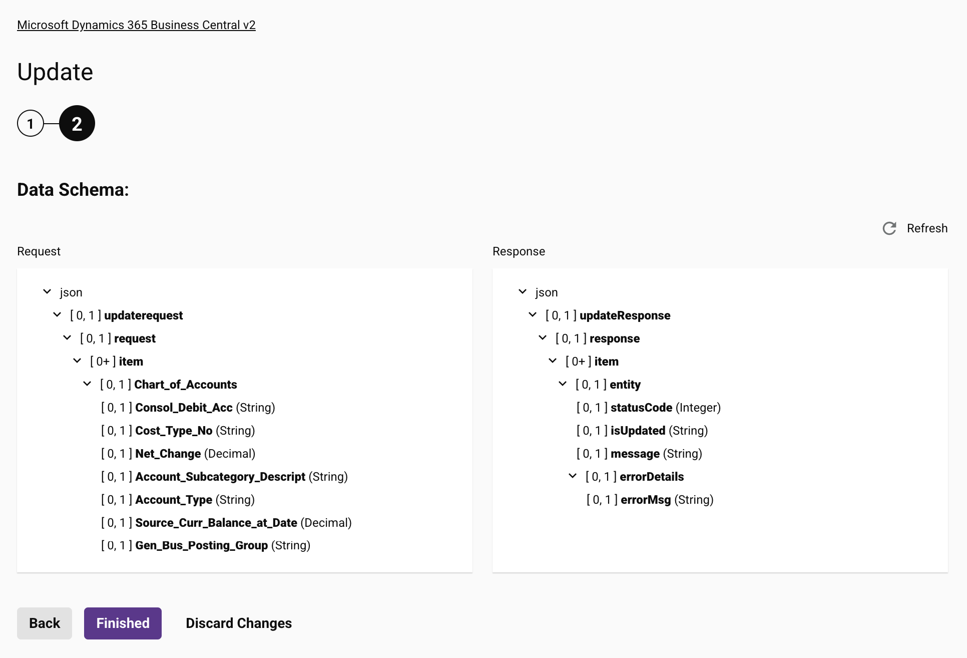 Microsoft Dynamics 365 Business Central v2 Update Activity Configuration Step 2