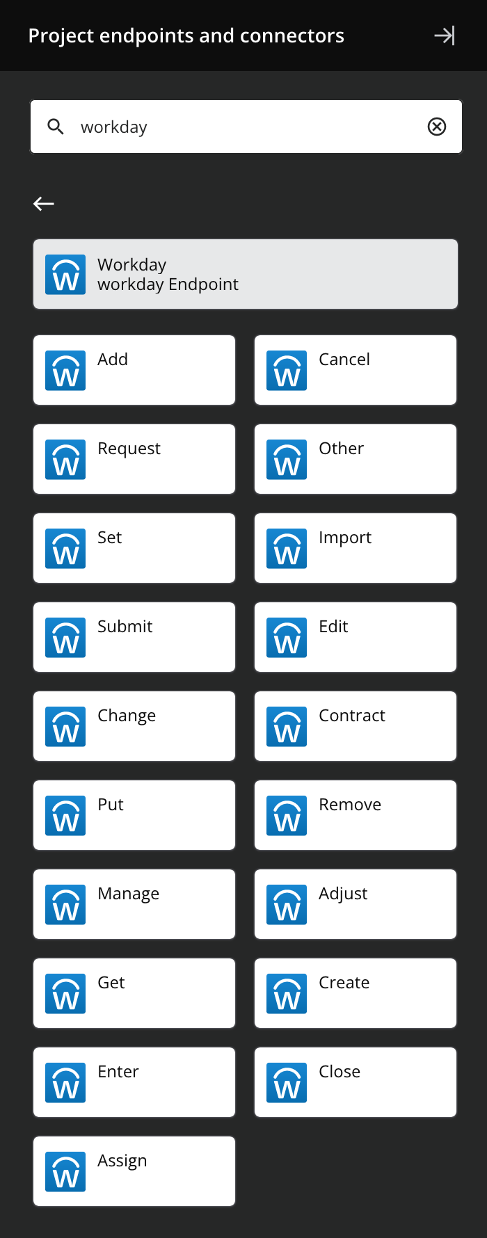 Connections tab