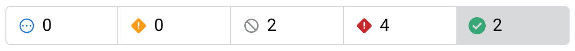 status tabs